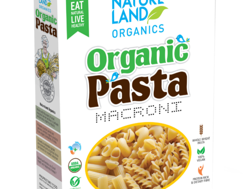 Organic Pasta Macroni Front open Final