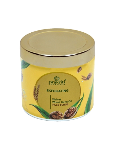 Exfoliating Walnut Wheat Germ Oil Scrub