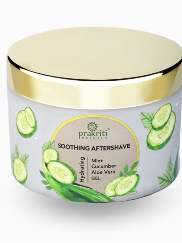 Soothing Aftershave Mint Cucumber Aloevera Gel