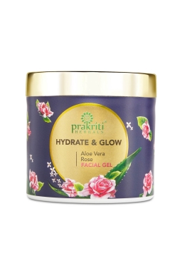 Hydrate & Glow Aloevera Rose Facial Gel