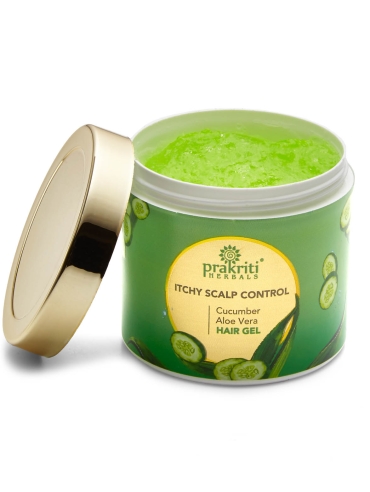 Itchy Scalp Control Cucumber Aloevera Hair Gel