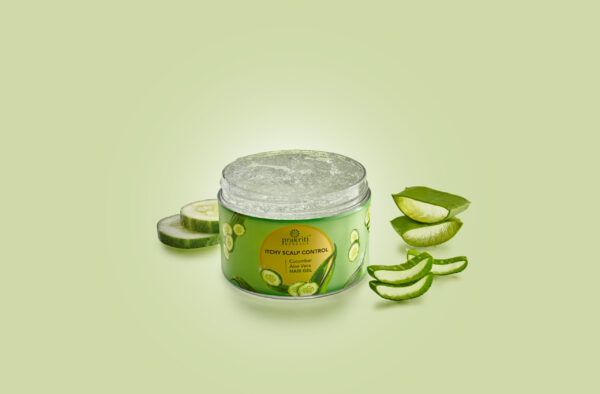 Itchy Scalp Control Cucumber Aloevera Hair Gel