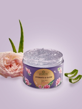 Hydrate & Glow Aloevera Rose Facial Gel