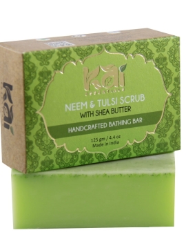 neem tulsi scrub